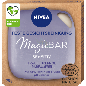 Nivea MagicBar cleansing facial soap with grape seed oil for sensitive skin 75 g