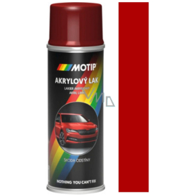 DC Škoda Acrylic Car Paint Spray 8530 Red Pepper 200 ml
