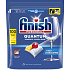 Finish Quantum All in 1 Lemon Sparkle dishwasher tablets 100 pieces