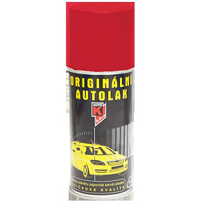 Kwasny Auto-K Color Škoda, original car paint spray, 8180 rally red, 150 ml