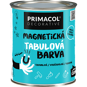 Primacol Decorative magnetic chalkboard paint, black, 750 ml