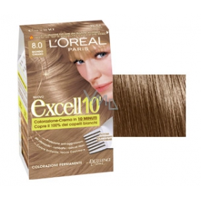 Loreal Excellence 10 Hair Color 8.0 Light Blonde
