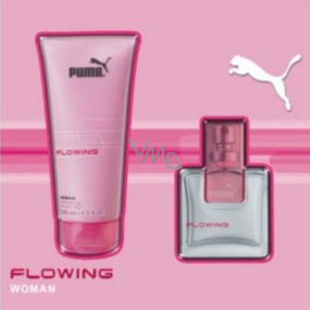 Puma Flowing Woman eau de toilette 30 ml + shower gel 50 ml, gift set