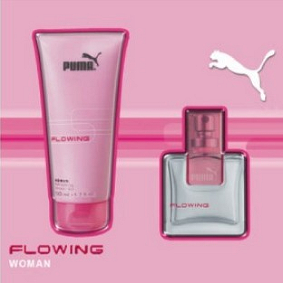 Puma Flowing Woman eau de toilette 30 ml + shower gel 50 ml, gift set