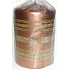 Lima Glittering Line candle copper cylinder 70 x 100 mm 1 piece