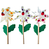 Pinwheel with ladybug 14 cm + stick
