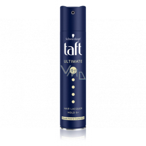 Taft Ultimate maximum fixation and crystal shine hairspray 250 ml