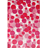 Scarf colored circles 142 x 71 cm 1 piece