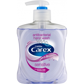 Carex Sensitive antibacterial liquid soap for sensitive skin 250 ml