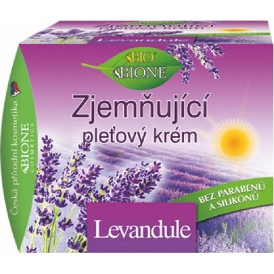 Bione Cosmetics Lavender Softening Face Cream for All Skin Types 51 ml