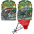 TMNT Ninja Turtles Mutants mini set with parachute and figure, various types, recommended age 4+