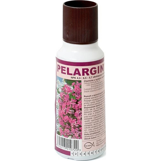 Pelargin chloride-free fertilizer for geraniums 180 ml
