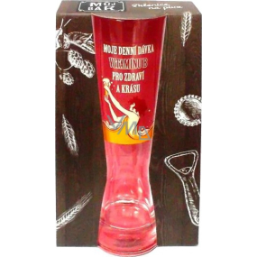 Albi My Bar Women's beer glass My daily dose of vitamin B 400 ml