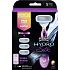 Wilkinson Hydro Silk razor 5 blades for women + spare head 3 pieces, cosmetic set