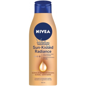 Nivea Sun Kissed Radiance toning body lotion for normal to darker skin 400 ml