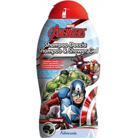 Marvel Avengers 2in1 shower and hair gel with shea butter for children 300 ml