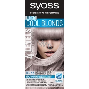 Syoss Blond Cool Blonds hair color 10-55 Ultra platinum blond 50 ml
