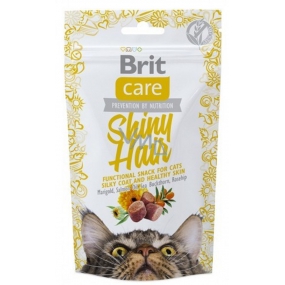 Brit Care Cat Snack Shiny Hair Salmon Dainty semi-soft supplement for cats 50 g