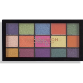 Makeup Revolution Re-Loaded Passion for Color Eyeshadow Palette 15 x 1.1 g