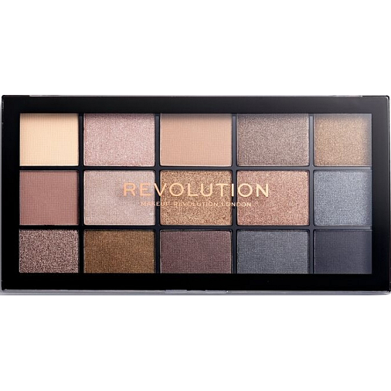 Makeup Revolution Re-Loaded Smoky Newtrals Eyeshadow Palette 15 x 1.1 g