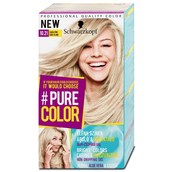 Schwarzkopf Pure Color Washout hair color 10.21 Baby blond 60 ml