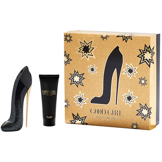 Carolina Herrera Good Girl Supreme perfumed water for women 80 ml + body lotion 100 ml, gift set