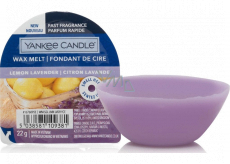 Yankee Candle Lemon Lavender - Lemon and lavender scented wax for aroma lamp 22 g