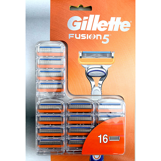 Gillette Fusion5 spare head 16 pieces, for men