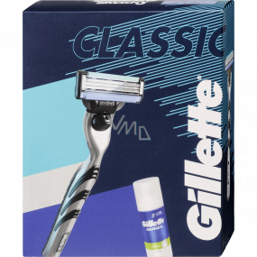 Gillette Mach3 razor + Mach3 Sensitive shaving foam 100 ml, cosmetic set for men