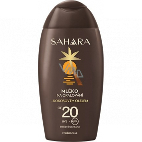 Astrid Sahara OF20 Waterproof Sunscreen Lotion with Coconut Oil 200 ml