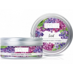Ryor Lilac nourishing body butter with lilac scent for dry to over-dried skin 200 ml