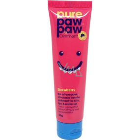 Pure Paw Paw Strawberry Balm for skin, lips and make-up 25 g