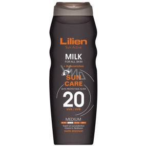 Lilien Sun Active SPF20 Waterproof Sunscreen Lotion 200 ml