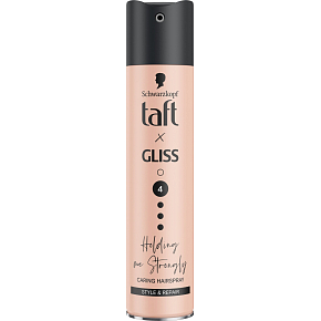 Schwarzkopf Taft Gliss Holding me Strongly Hair Spray, 250 ml
