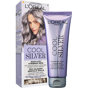 L'Oréal Cool Silver Hair Color Stunning Silver