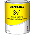 Supermal 3v1 S2177 0280 dark brown top synthetic paint for metals, 0.6 l