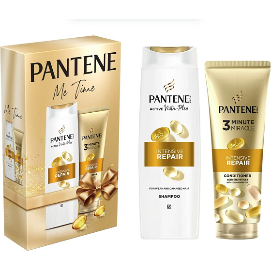 Pantene Gift Set Shampoo 400 ml + 3 Minute Miracle Conditioner 220 ml