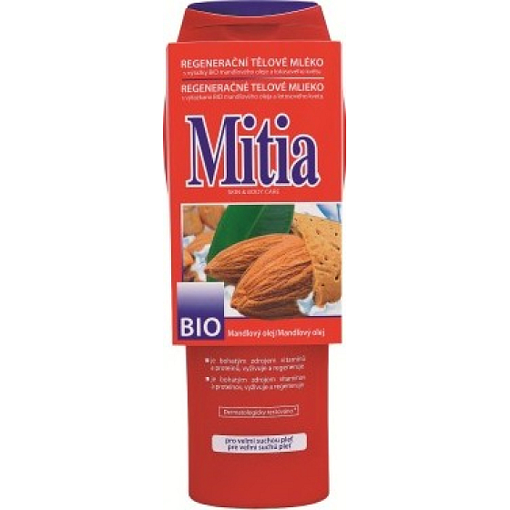 Mitia Bio Almond oil regenerating body lotion 400 ml