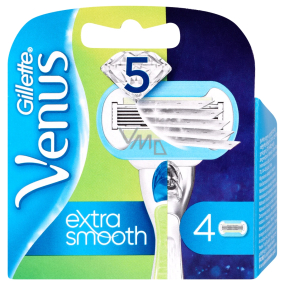 Gillette Venus Extra Smooth replacement blades 4 pieces for women