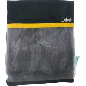 Radox Etue fabric black yellow hem 21.5 x 17 x 6.5 cm 1 piece