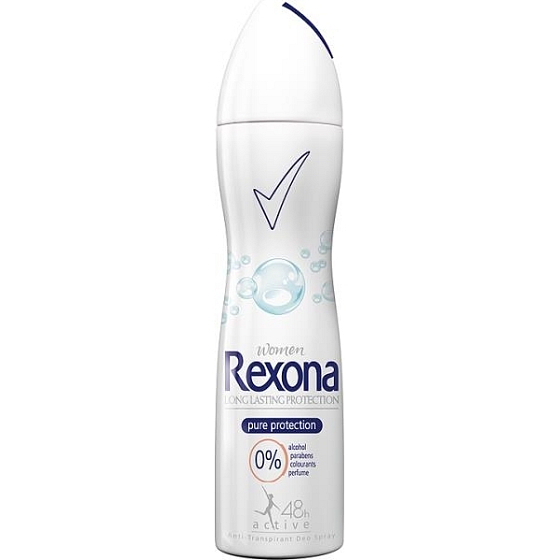 Rexona Natural Pure Protection antiperspirant deodorant spray for women 150 ml
