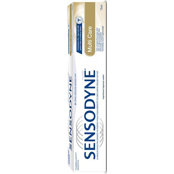 Sensodyne Multi Care toothpaste strengthens teeth and gums and removes hypersensitivity of tooth necks 75 ml