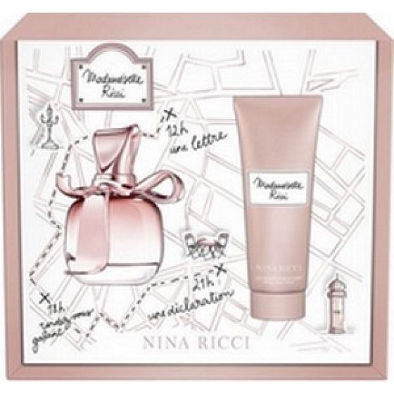 Nina Ricci Mademoiselle Ricci perfumed water for women 50 ml + body lotion 100 ml, gift set