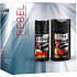 Str8 Rebel deodorant spray 150 ml + shower gel 250 ml, gift set