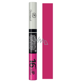 Dermacol 16H Lip Color long-lasting lip color 08 3 ml and 4.1 ml
