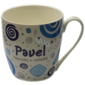 Nekupto Twister mug named Pavel blue 0.4 liter