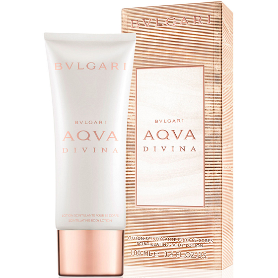 Bvlgari Aqva Divina perfumed body lotion for women 100 ml