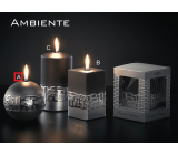 Lima Ambiente candle black ball 100 mm 1 piece