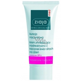 Ziaja Med Capillary Care SPF 6 light daily moisturizing cream for sensitive skin with a tendency to redness 50 ml