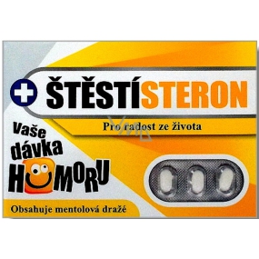 Nekupto Sweet first aid, Menthol dragees Štěstísteron 30 pieces